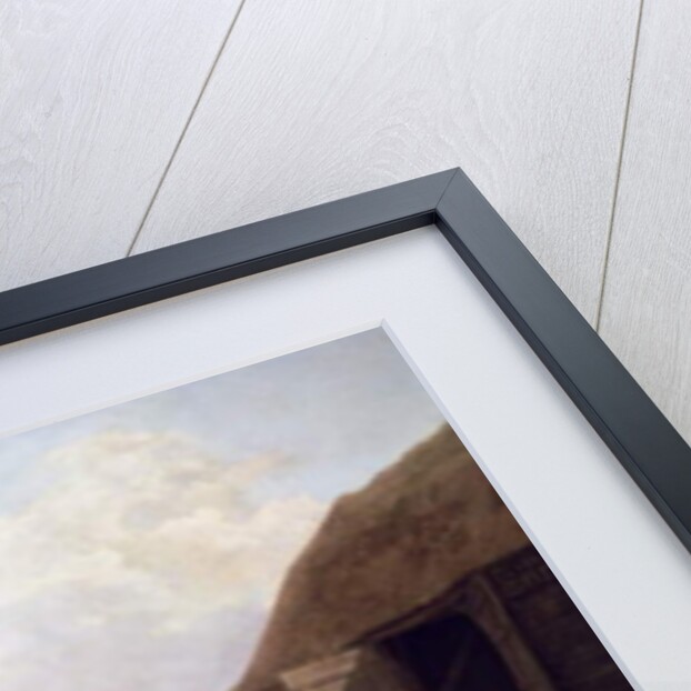 Bay Ascham, a stallion led through a gate to a mare, 1804 by Jacques-Laurent Agasse