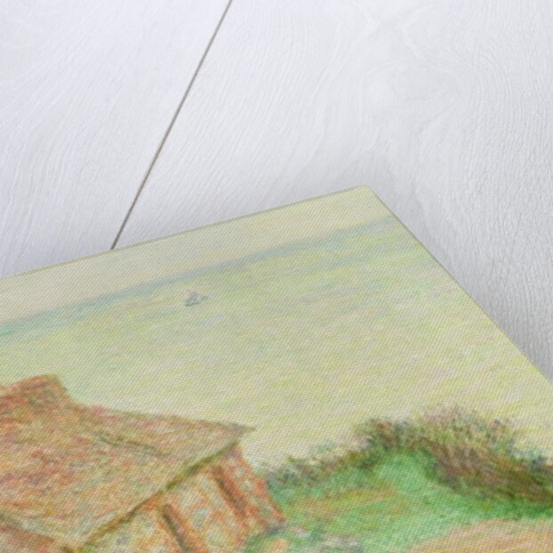 The House at Douanier, Pink Effect, 1897 by Claude Monet