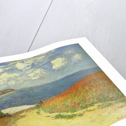 Path in the Wheat at Pourville, 1882 by Claude Monet