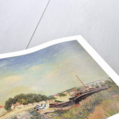 The Banks of the Loing at Saint-Mammes, 1885 by Alfred Sisley