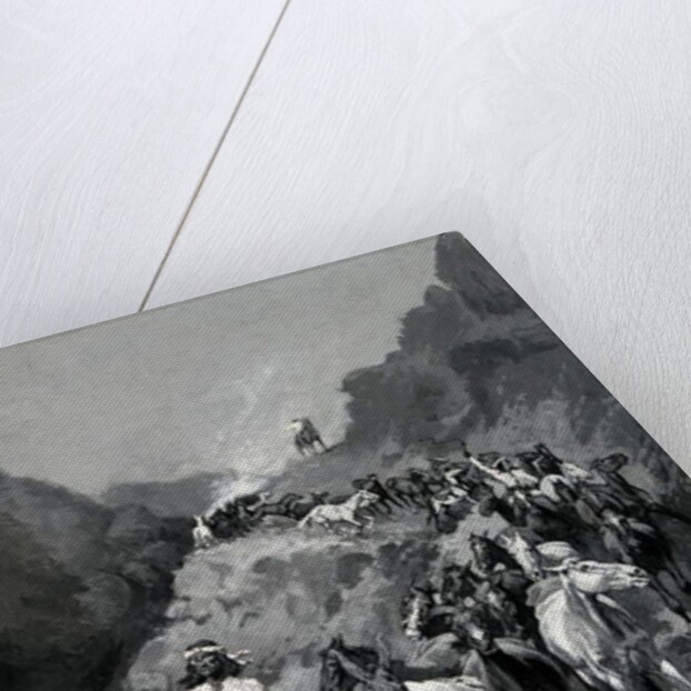 Geronimo and his Band Returning from a Raid into Mexico by Frederic Remington