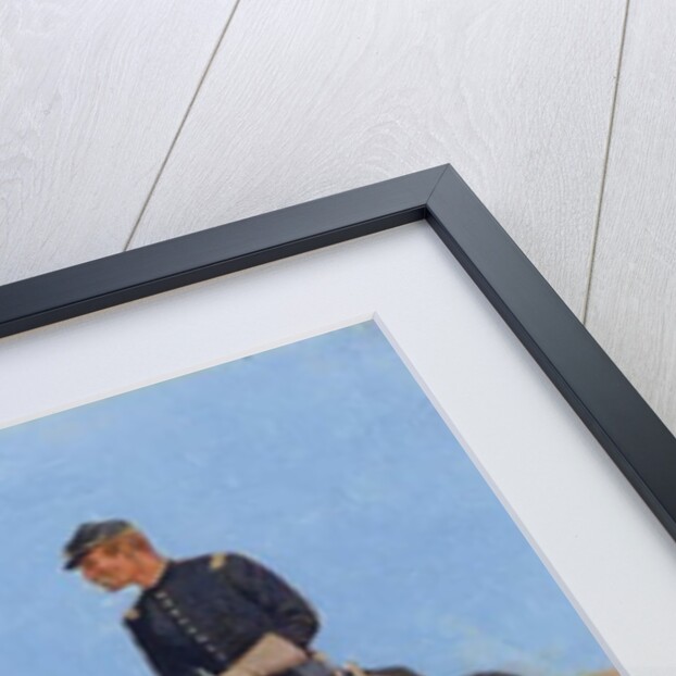 Belle McKeever and Lt. Edgar Wheelock, c.1899 by Frederic Remington