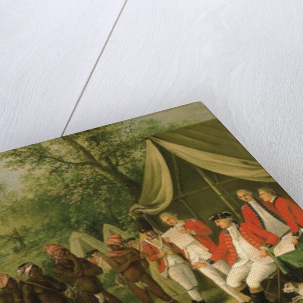 Pacification with the Maroon Negroes in the Island of Jamaica by Agostino Brunias