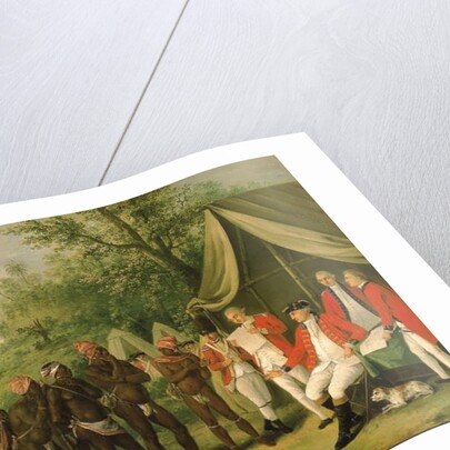 Pacification with the Maroon Negroes in the Island of Jamaica by Agostino Brunias