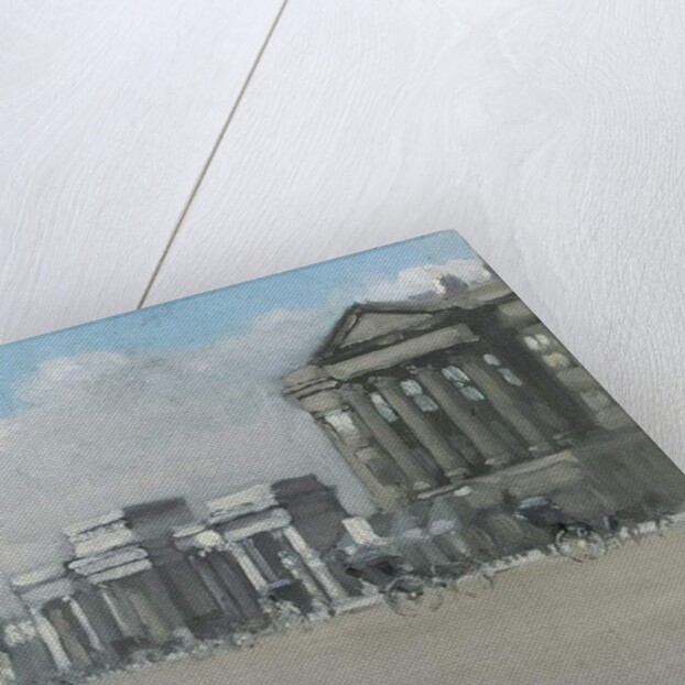 Hyde Park Corner in Fog by William Evelyn Osbourne