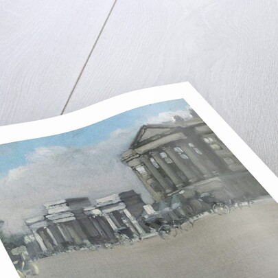 Hyde Park Corner in Fog by William Evelyn Osbourne