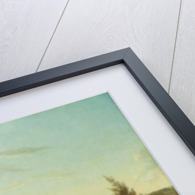 View of the Chain Bridge and Falls of the Schuylkill, Five Miles from Philadelphia by Thomas Birch