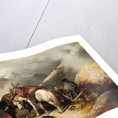 Stalking on the Highlands, 1871 by W. W. Morris