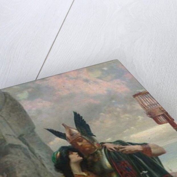 The Viking Farewell, 1905 by Herbert Gandy