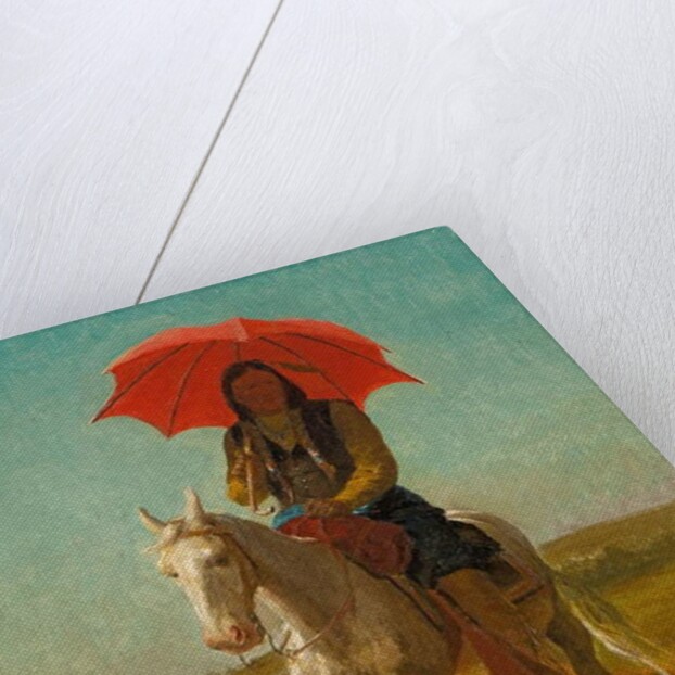 Horseman, Anadarko, Oklahoma, 1890 by Julian Scott