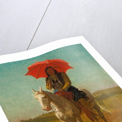 Horseman, Anadarko, Oklahoma, 1890 by Julian Scott