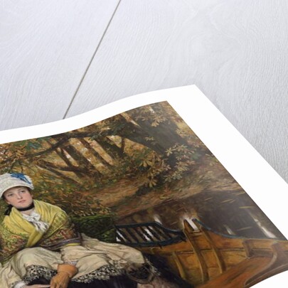 Waiting by James Jacques Joseph Tissot