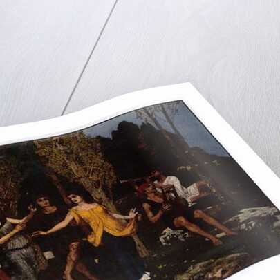 An Arcadian Idyll, 1879 by Hans Sandreuter