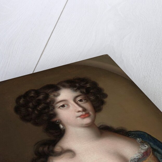 Portrait of a lady traditionally identified as Ortensia Mancini by Jacob Ferdinand Voet