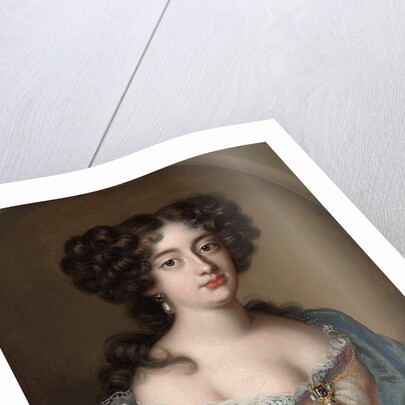 Portrait of a lady traditionally identified as Ortensia Mancini by Jacob Ferdinand Voet