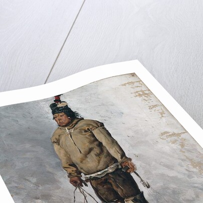 An Eskimo by Francois Auguste Biard