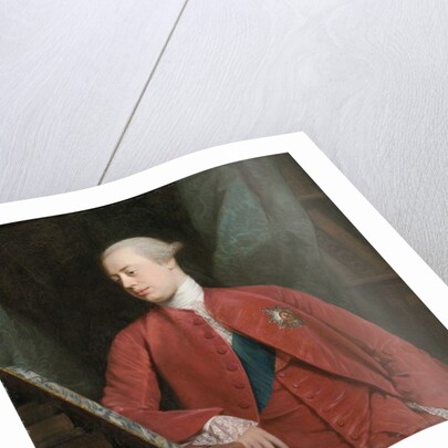 Portrait of Frederick, Lord North K. G., later 2nd Earl of Guildford by Allan Ramsay