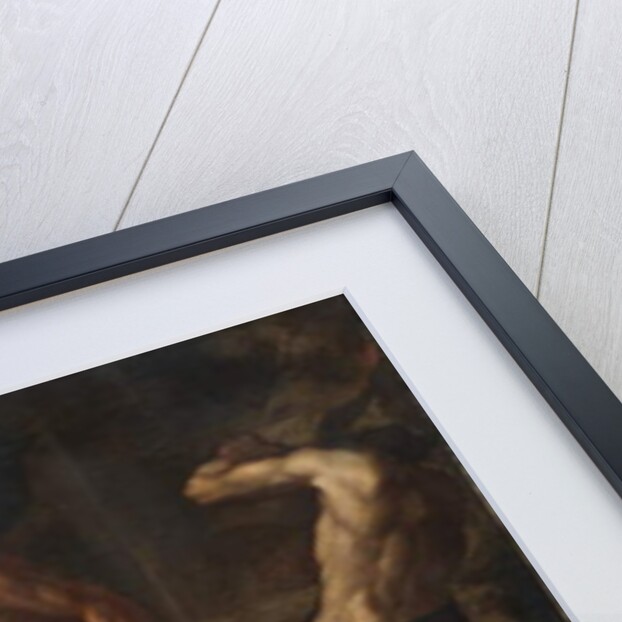 Apollo in the forge of Vulcan by Andrea (circle of) Sacchi