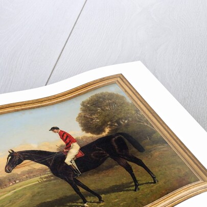 Iroquois with Fred Archer, winner of the Epsom Derby, St. Leger and Prince of Wales Stakes in 1881, 1895 by Henry Stull