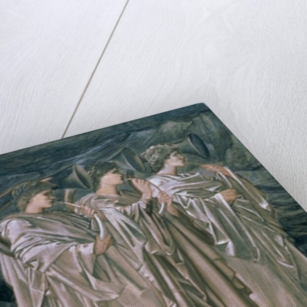 The Challenge in the Wilderness, 1874-98 by Edward Coley Burne-Jones