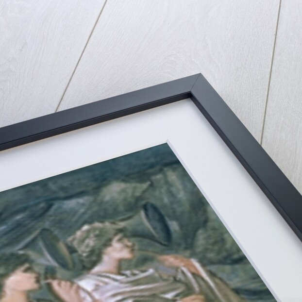 The Challenge in the Wilderness, 1874-98 by Edward Coley Burne-Jones