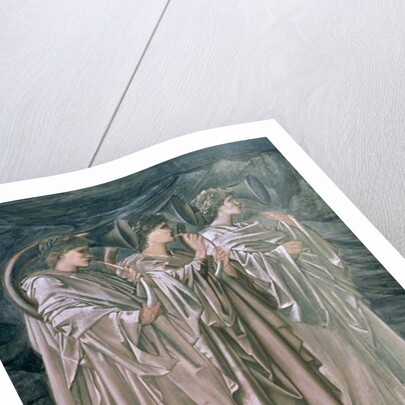 The Challenge in the Wilderness, 1874-98 by Edward Coley Burne-Jones