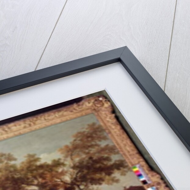 An Extensive River Landscape with a Village by Francesco Zuccarelli