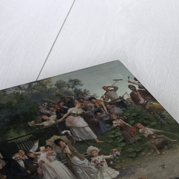 The Passing of the King by Giacomo Mantegazza