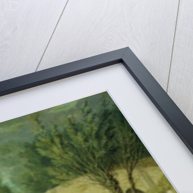 A Royal Mail Coach on a flooded road by James Pollard