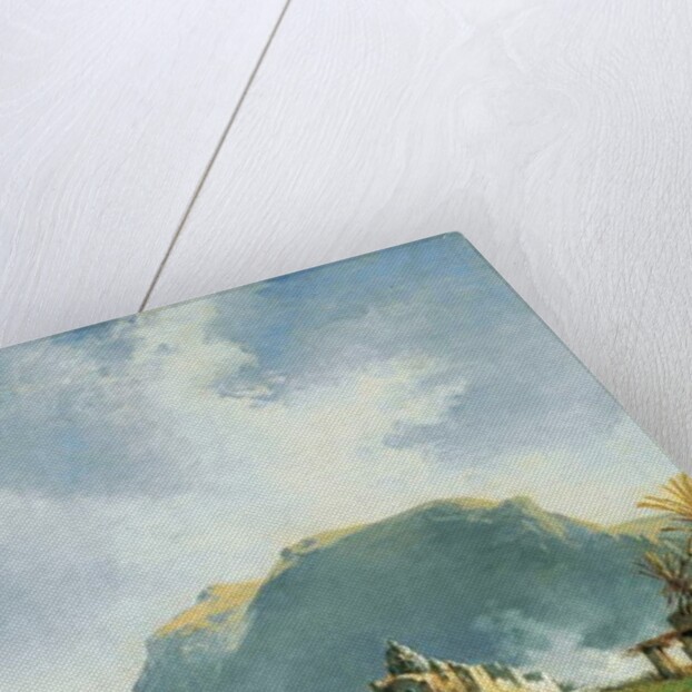 Capri, Ponte di Tiberio by Consalvo Carelli