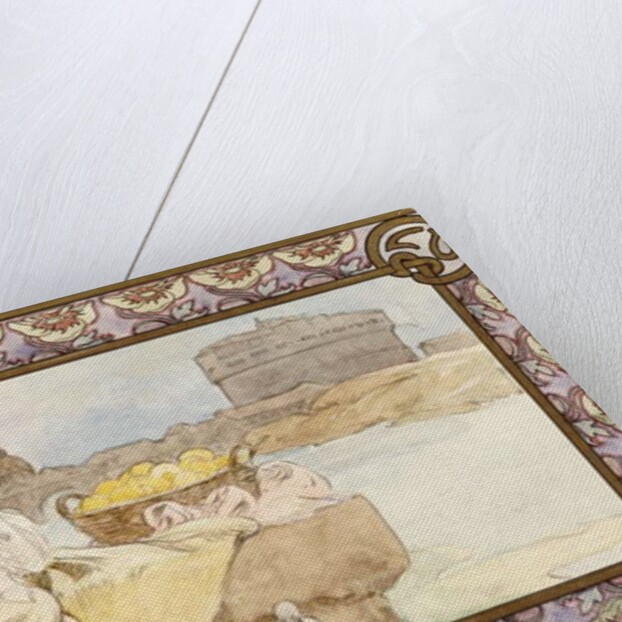 Italian Girl, 1900 by Alphonse Marie Mucha