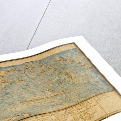 A topographical depiction of the Battle of Leghorn, c.1653 by Alfonso the Younger Parigi