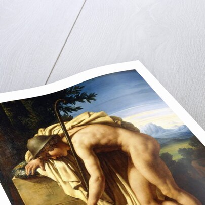 A Shepherd Weeping on a Tomb Erected to a Gnat, 1808 by Felix Boisselier