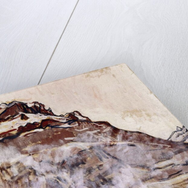 Mettenberg, 1912 by Ferdinand Hodler