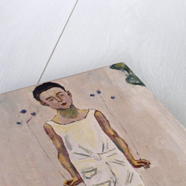 Enchanted Boy; Bezauberter knabe, 1909 by Ferdinand Hodler