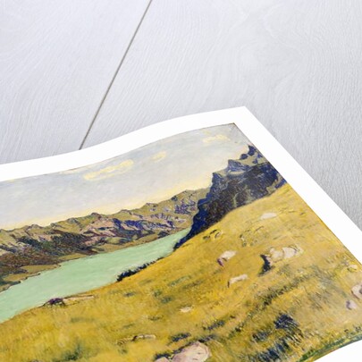 Der Brienzersee von Breitlauenen aus, 1906 by Ferdinand Hodler