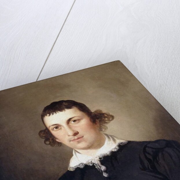 Portrait of a Gentleman, probably Mr. Lyte, in Black Van Dyke costume, 1769 by Tilly Kettle