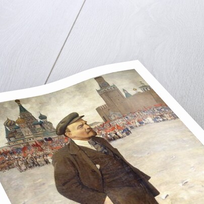 Lenin in Red Square, 1924 by Isaak Israilevich Brodsky