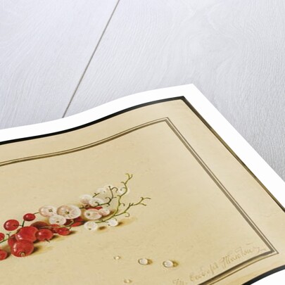 Red and White Currants, 1818 by Fedor Petrovich Tolstoy