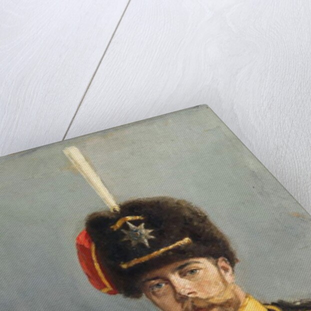 Study for a Portrait of Emperor Nicholas II, Chief of the Guard Hussar Regiment, c.1908 by Alexander Vladimirovich Makovsky