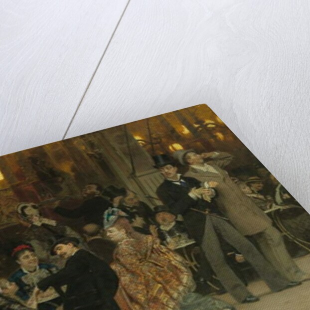 A Parisian Cafe, 1875 by Ilya Efimovich Repin