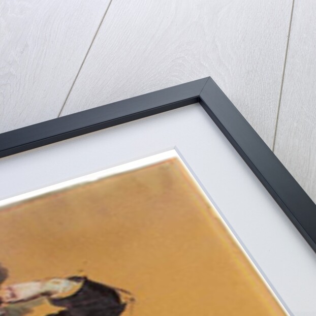 A Study for 'A Parisian Cafe': Gentleman Standing and Jean-Leon Gerome, 1874 by Ilya Efimovich Repin