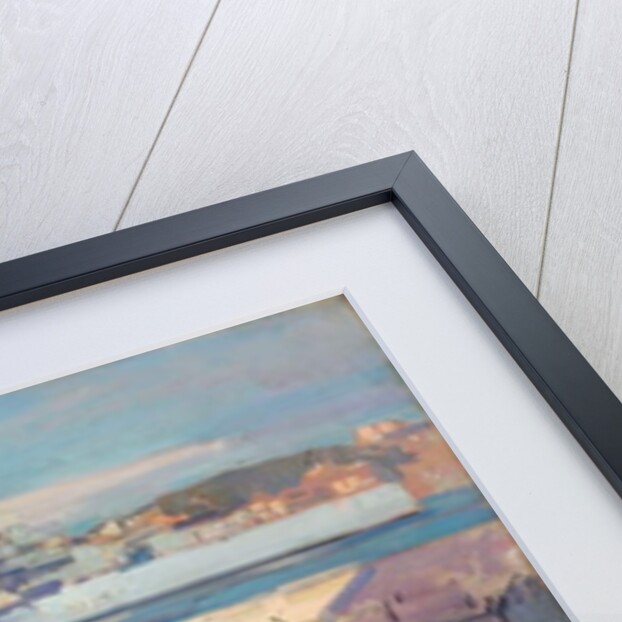 Cafe in a French Port by Konstantin Alekseevich Korovin