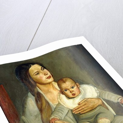 Motherhood by Boris Dmitrievich Grigoriev