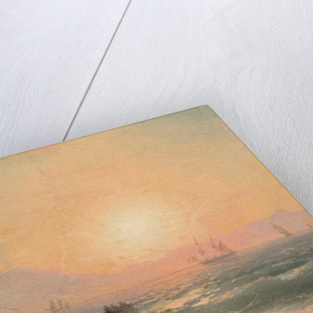 Watching Ships at Sunset by Ivan Konstantinovich Aivazovsky