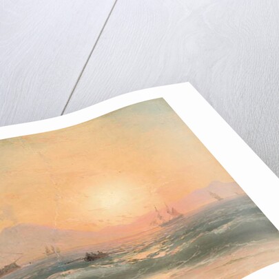 Watching Ships at Sunset by Ivan Konstantinovich Aivazovsky