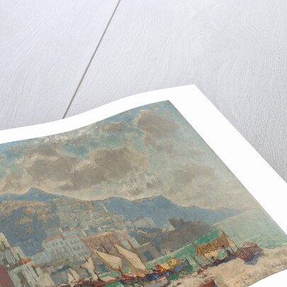 View of Amalfi in the Morning Light, by Konstantin Ivanovich Gorbatov