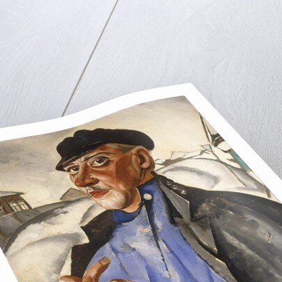 Portrait of Vaska Pepel, 1922 by Boris Dmitrievich Grigoriev