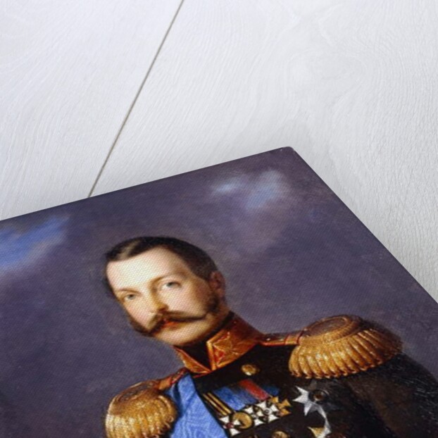 Portrait of Tsar Alexander II by Paul Antonovich (1823-1913) Rizzoni
