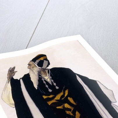 Costume design for a Jewish Elder for the drama 'Judith', 1922 by Leon Bakst
